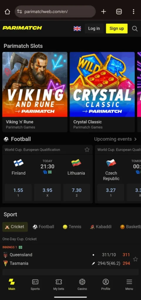 Parimatch Slots Casino Games