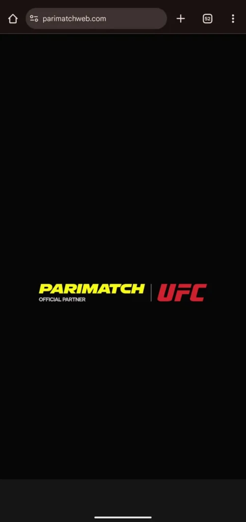 Parimatch x UFC Logo